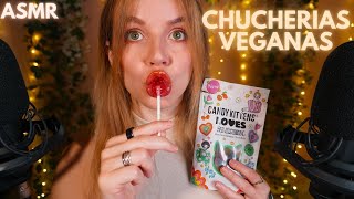 ASMR con Piruletas Paletas Chupetines Veganos ¦ Sonidos De Boca De Oreja A Oreja [upl. by Ecnahoy]