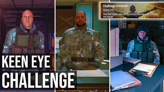 Black Ops 6  Keen Eye Challenge  Calling Card Use Sevs Keen Eye Ability On All 3 Desk Guards [upl. by Slavin]