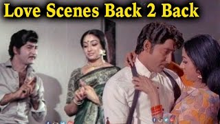 Sobhan Babu Back to Back Love Scenes  Silly Monks [upl. by Guillermo451]