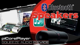 Play from piCorePlayer to a bluetooth speaker  Connecter piCorePlayer vers une enceinte Bluetooth [upl. by Anya902]