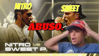 🤯NITRO EXPLOTA 🧨 vs Sweet Pain 😫 🔥Batallon Historico🔥 REACCION A FMS INTERNACIONAL 2024 [upl. by Nollaf]