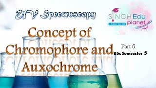 Concept Of Chromophore and Auxochrome BSc 5th Semester UV SpectroscopyPart 6Organic Chemistry [upl. by Lou]