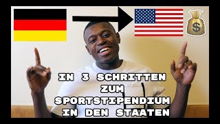 In 3 Schritten zum Sportstipendium auf einem USCollege [upl. by Karlotte681]