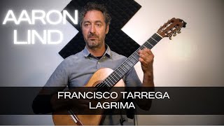 Lagrima by Francisco Tarrega on a 2020 Wolfgang Jellinghaus Torres 77 [upl. by Ecart88]