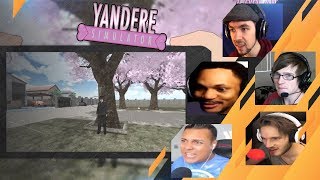 Gamers Reactions to Taking Pictures  Yandere Simulator [upl. by Aleuqahs]