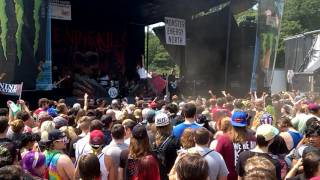 Ice Nine Kills  Connect The Cuts Vans Warped Tour 2016 ATL [upl. by Eenimod]