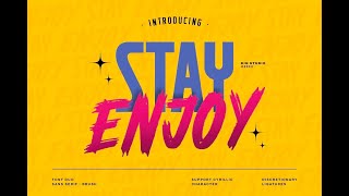 Stay Enjoy Font Download [upl. by Rech]