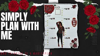 National Rose DaySimply Layout Plan with me [upl. by Otilesoj85]