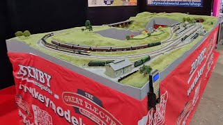 Hornby Magazine TT120 Layout at The Great Electric Train Show Milton Keynes 14102023 [upl. by Haleemaj]