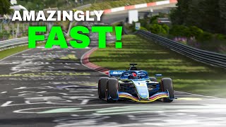 Driving the NEW 2026 F1 car on the NORDSCHLEIFE  IS IT POSSIBLE [upl. by Ramyaj]