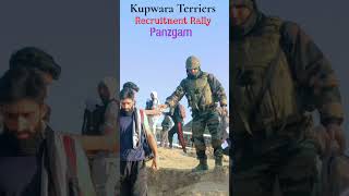 KUPWARA TERRIERS shorts 🔥 TA Army recruitment rally Panzgam Kupwara 💪 motivational 💫 shorts [upl. by Cumine]