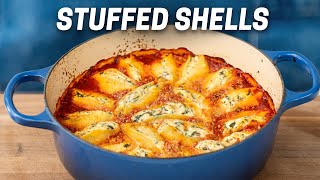 Cheesy Stuffed Shells Better Than Lasagna [upl. by Sheffie]