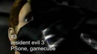 Resident evil´s Top five kill scenes [upl. by Eislek]