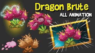 Dragon Brute All Animations  Plants vs Zombies 2 1111 [upl. by Anilasor]