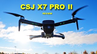 The CSJ X7 PRO 2 is a good Camera Drone at a good price Review [upl. by Salene]