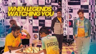 The Most Intense Match Of The Global Chess League  Arjun Erigaisi vs R Praggnanandhaa Day One [upl. by Prem]