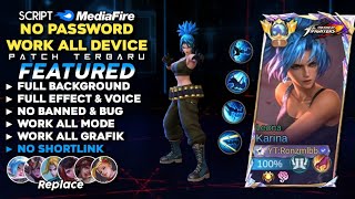 Script Skin Karina Kof Leona No Password Mediafire  Full Effect amp Voice  Latest Patch 2024 [upl. by Kone]