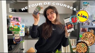 ✨ RETOUR DE COURSES SAINES  IDÉES RECETTES [upl. by Gerk]