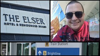 The Elser Hotel amp Residences Miami  Resort and Room Tour Brightline [upl. by Letnuahc]