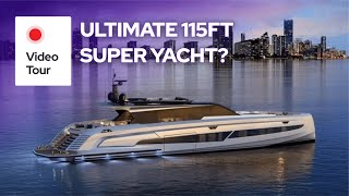 Ultimate 115ft Super Yacht Vanquish VQ115  Mind Blowing [upl. by Ayom]