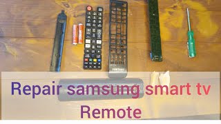 fix samsung smart tv remote control not working problem remote [upl. by Aoht]