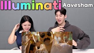 Korean boys shocked reaction after seeing a gorgeous Malayalam MV covered in gold🌟Illuminati [upl. by Chadbourne]