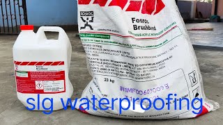 How to use fosroc brushbond rfx  fosroc waterproof solution  Fosroc Waterproofing [upl. by Sharp]