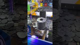 COIN PUSHER TOWER FALLING SATISFYING 😃 [upl. by Sivla]