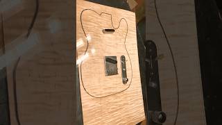 Wood veneer reviewed before boxing boxmaker woodworking guitarmaking telecaster [upl. by Euqilegna434]