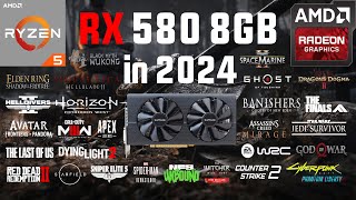 RX 580 8GB Test in 40 Games in 2024 [upl. by Lounge]