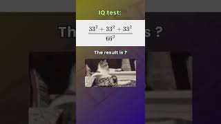 Share your answer🤩🤩 IQ maths brainteaser mathschallenge [upl. by Noryahs]