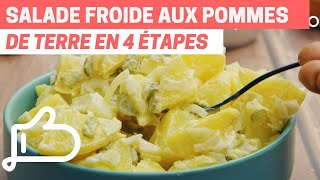 Salade froide aux pommes de terre en 4 étapes [upl. by Leunam]