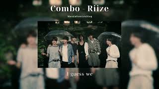 Combo  RIIZE  lyrics RomEng 8D Audio [upl. by Keviv]