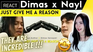 REACTING to Nayl Author ft Dimas Senopati  Just Give Me A Reason Acoustic Cover [upl. by Dera]