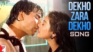 Dekho Zara Dekho Song  Yeh Dillagi  Akshay Kumar Kajol  Lata Mangeshkar  Kumar Sanu  Sameer [upl. by Louella118]