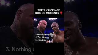 KSI Top 5 Cringiest Boxing Moments 🥊🫠 [upl. by Geilich]