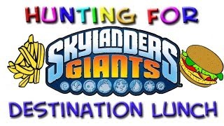 Hunting for Skylanders Giants Destination Lunch  Part 44 [upl. by Patnode254]