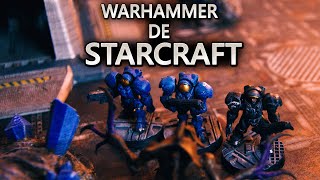 WARHAMMER de STARCRAFT  Terran vs Zerg  Informe de batalla [upl. by Bald5]