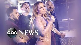 Mariah Carey NYE Performance Sparks Blame Game [upl. by Leesen]