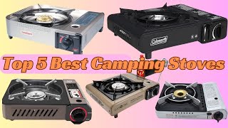 Top 5 best camping stoves  2024 [upl. by Lamraj]