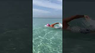 Swimming at Saadiyat Beach in Abu Dhabi [upl. by Anul781]