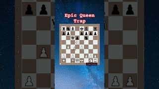 Benoni Defenses Epic Queen Trap chess shorts [upl. by Akeber289]