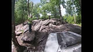 Jeep YJ Rock Crawling on Yellow Jacket at Rausch Creek OffRoad park memorial day weekend 2023 [upl. by Renat108]