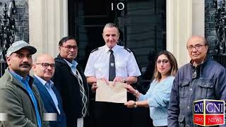 World Sindhi Congress protest at 10 Downing Street against human rights violations in Pakistan  CNI [upl. by Natek451]