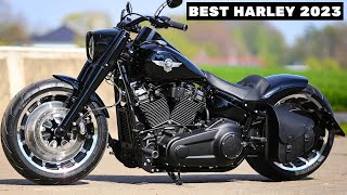 10 BEST HARLEY DAVIDSON MODELS FOR 2023 [upl. by Etnauj484]