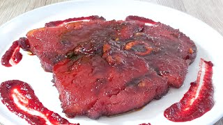 Its ham time ham steak with sorrel puree sugar and honey glaze how to cook hamham steak recipe [upl. by Courtund]