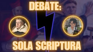 DEBATE CatÃ³lico M0dce VS Davipresbiteriano  Sola Scriptura [upl. by Thebazile114]