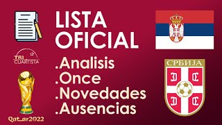 CONVOCATORIA SERBIA para el MUNDIAL  Posible revelación [upl. by Comptom]