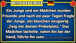 🤣 BESTER WITZ DES TAGES Ein Junge und ein Mädchen wurden Freunde und nach ein paar Tagen fragte [upl. by Isherwood639]