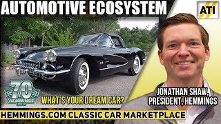 Hemmingscom Classic Car Online Auction Marketplace with Jonathan Shaw [upl. by Simona581]